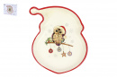 Блюдо "Owl Christmas" (19,9х15,1 см)