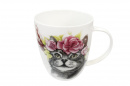 Кружка "Cat in flowers" (420 мл)