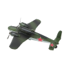 Модель самолета "Бомбардировщик ПЕ-2"