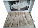 Скатерть и 8 салфеток Efor "KDK Set" (160х220 см)