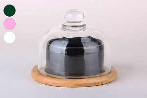 Блюдо на  подставке с крышкой "Bell" (4 цвета)