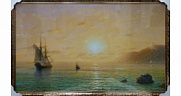 Репродукция "Парусник" (50х70 см)