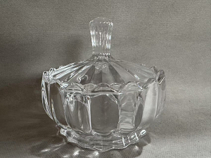 Ваза сервировочная с крышкой (12,5х12 см) 