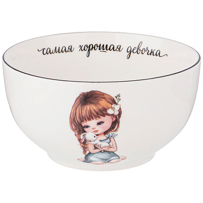 Набор посуды "Хорошая девочка" (3 предмета)