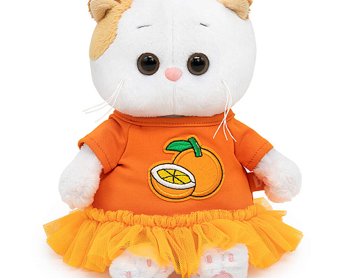 Игрушка мягконабивная "Ли-ли BABY в платье с апельсином"