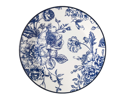 Тарелка десертная "Blue posy" (20 см)