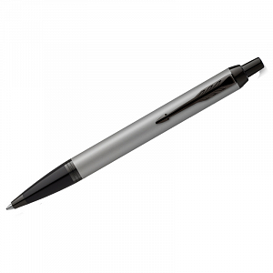 Ручка шариковая Parker IM Achromatic Grey (синяя)