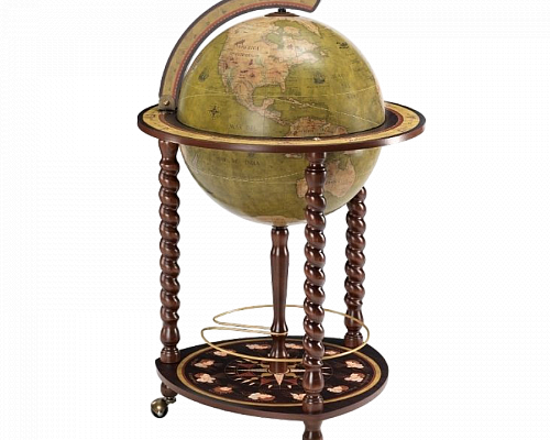 Мини бар - глобус напольный D=40 см