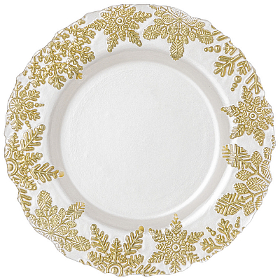 Тарелка "Celebration White" (22 см)