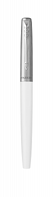 Ручка-роллер Parker Jotter Originals White Chome CT (черная)