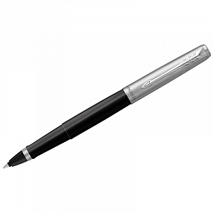Ручка-роллер Parker Jotter Originals Black Chrome CT (черная) 