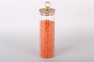 Банка для сыпучих продуктов (65х200 мм), 600 мл