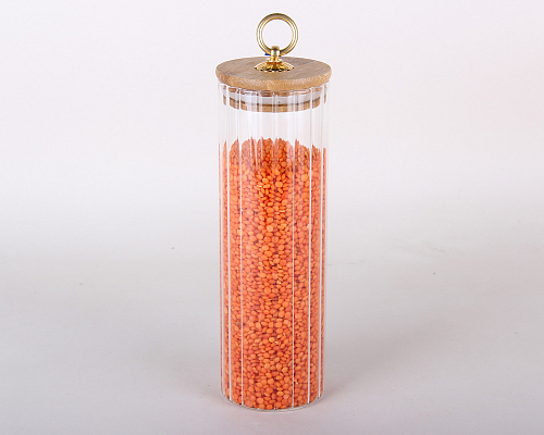 Банка для сыпучих продуктов (65х200 мм), 600 мл