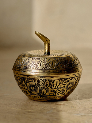 Шкатулка "Яблоко" (7 см)