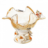 Конфетница White Cristal "Янтарь"