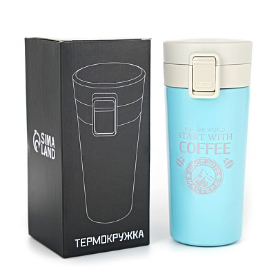 Термокружка Style "Мастер К. Coffee" (380 мл)