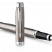 Ручка перьевая  Parker IM Stainless Steel CT (синяя)