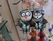 Коты сидящие (мини)