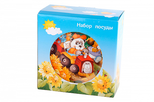 Набор посуды "Медвежата" (3 предмета) 