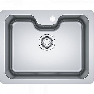 Кухонная мойка FRANKE из нержавеющей стали BCX 110-55 TL (стоп-вентиль в комплекте)