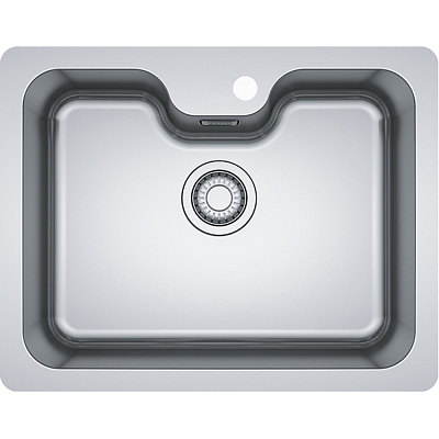Кухонная мойка FRANKE из нержавеющей стали BCX 110-55 TL (стоп-вентиль в комплекте)
