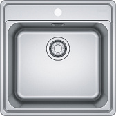 Кухонная мойка FRANKE из нержавеющей стали BCX 210-51 TL (стоп-вентиль в комплекте)