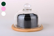 Блюдо на  подставке с крышкой "Bell" (4 цвета)