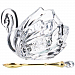 Икорница с ложкой "MUZA CRYSTAL" (11х7х8,5 см)