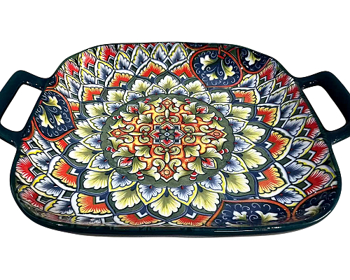 Блюдо сервировочное "Азулежу" (18,5х22,5 см) 