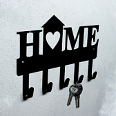 Ключница металлическая "HOME"