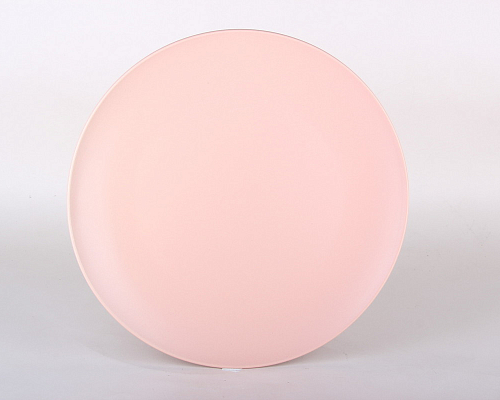 Тарелка обеденная "Color" light pink (26,5 см)