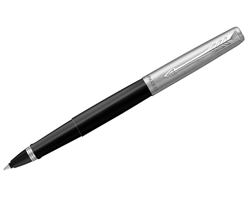 Ручка-роллер Parker Jotter Originals Black Chrome CT (черная) 
